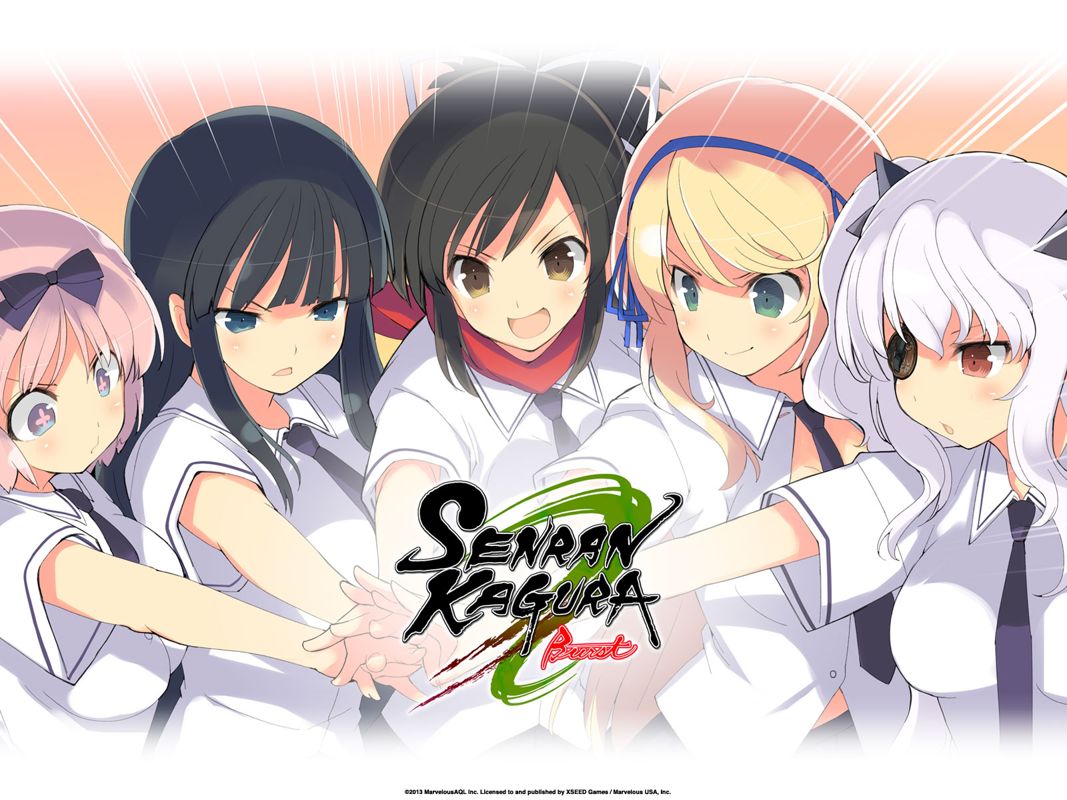 Senran Kagura Burst Screenshot (Official website): Game Wallpaper