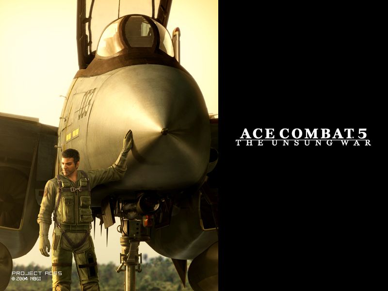 Ace Combat 5: The Unsung War Wallpaper (Official Website): 800x600