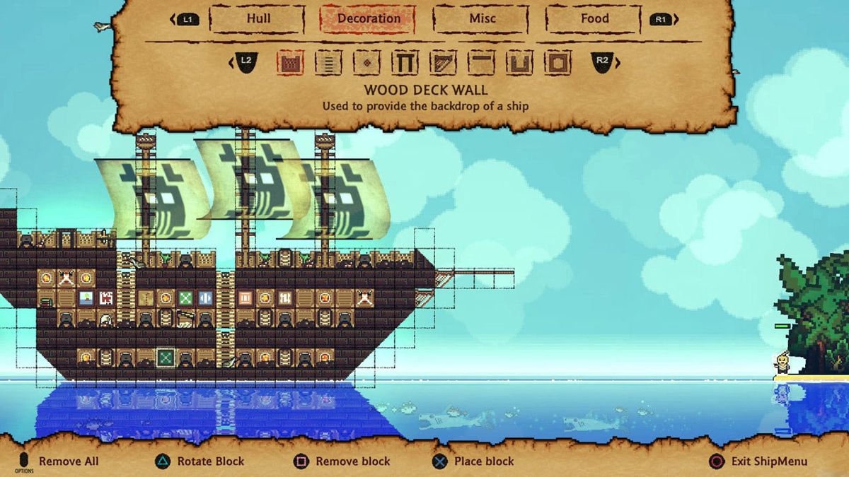 Pixel Piracy Screenshot (PlayStation.com)