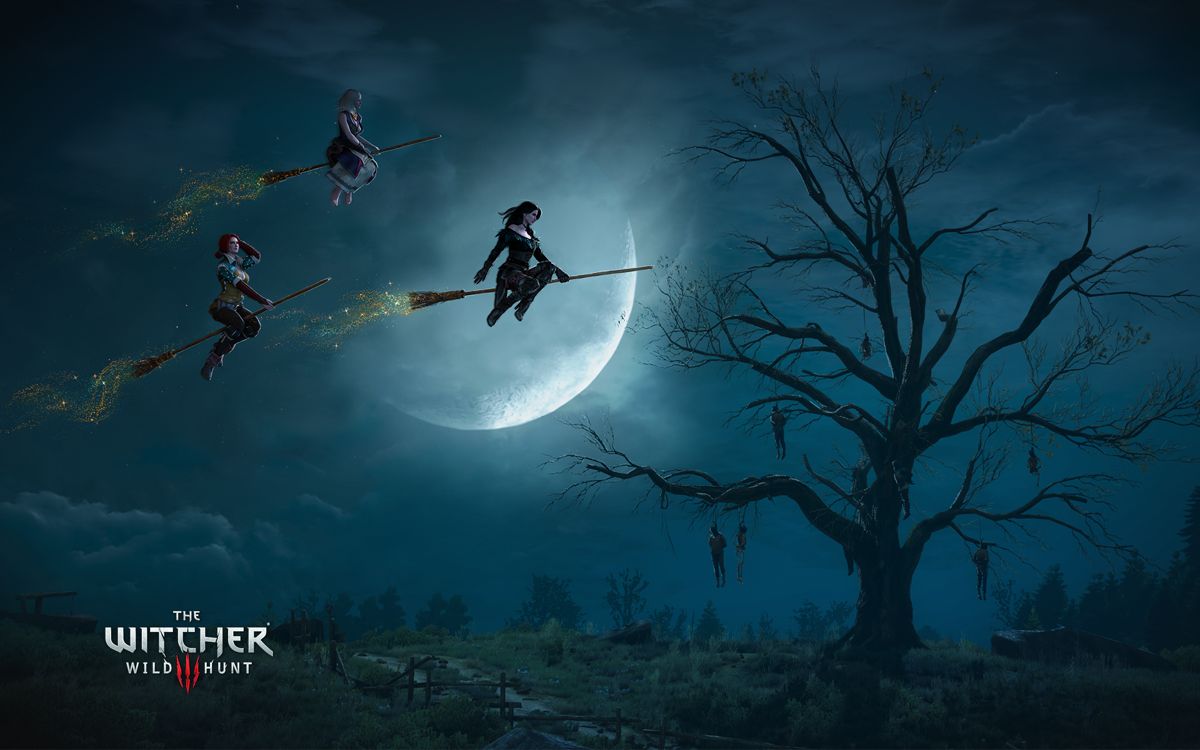 The Witcher 3: Wild Hunt Wallpaper (Official Web Site): 1920x1200 Halloween 2015