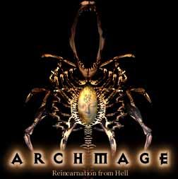 Archmage: Reincarnation from Hell Logo (Official website logo)