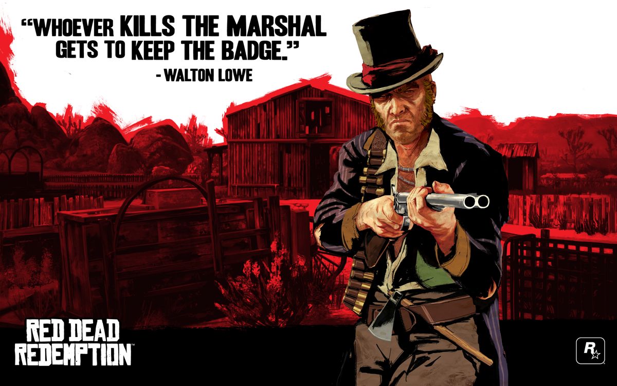 Red Dead Redemption Wallpaper (Official Website): Walton Lowe