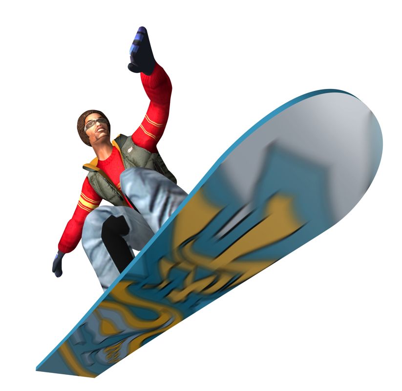 Xtreme Sports Render (SEGA Dreamcast Press Kit 2000): Board