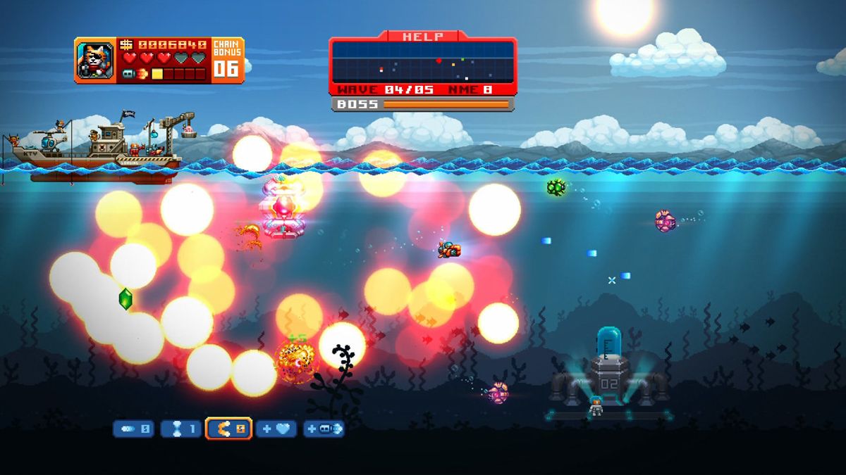 Aqua Kitty Screenshot (PlayStation.com)