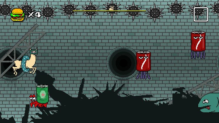 Superola and the Lost Burgers Screenshot (Nintendo.com)