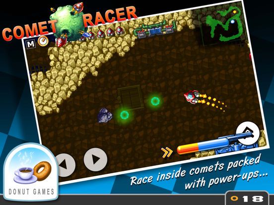 Comet Racer Screenshot (iTunes Store)
