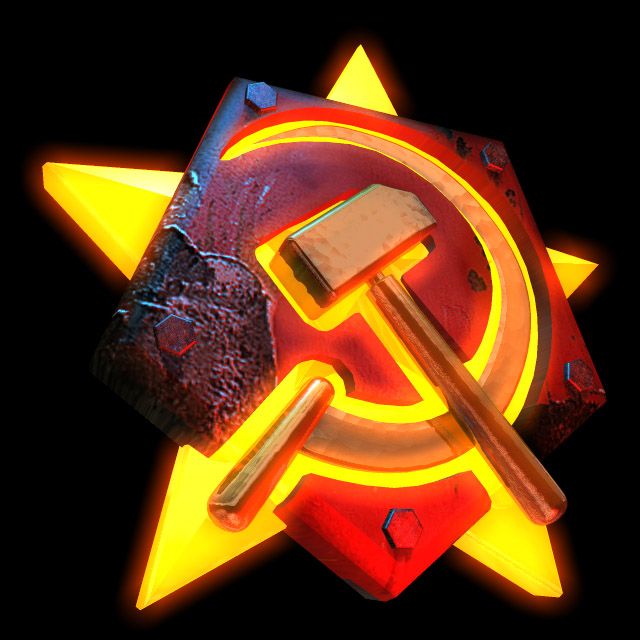 Command & Conquer: Red Alert 2 Logo (Fansite Kit, 2000-08-14): Soviet Logo