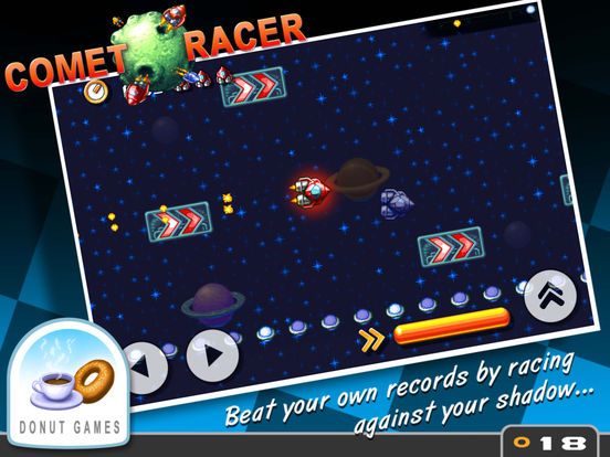 Comet Racer Screenshot (iTunes Store)