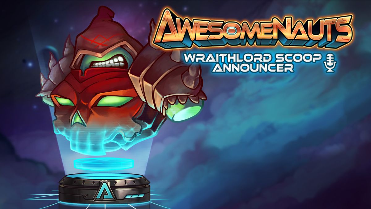 Awesomenauts: Wraithlord Scoop Announcer Screenshot (Steam)