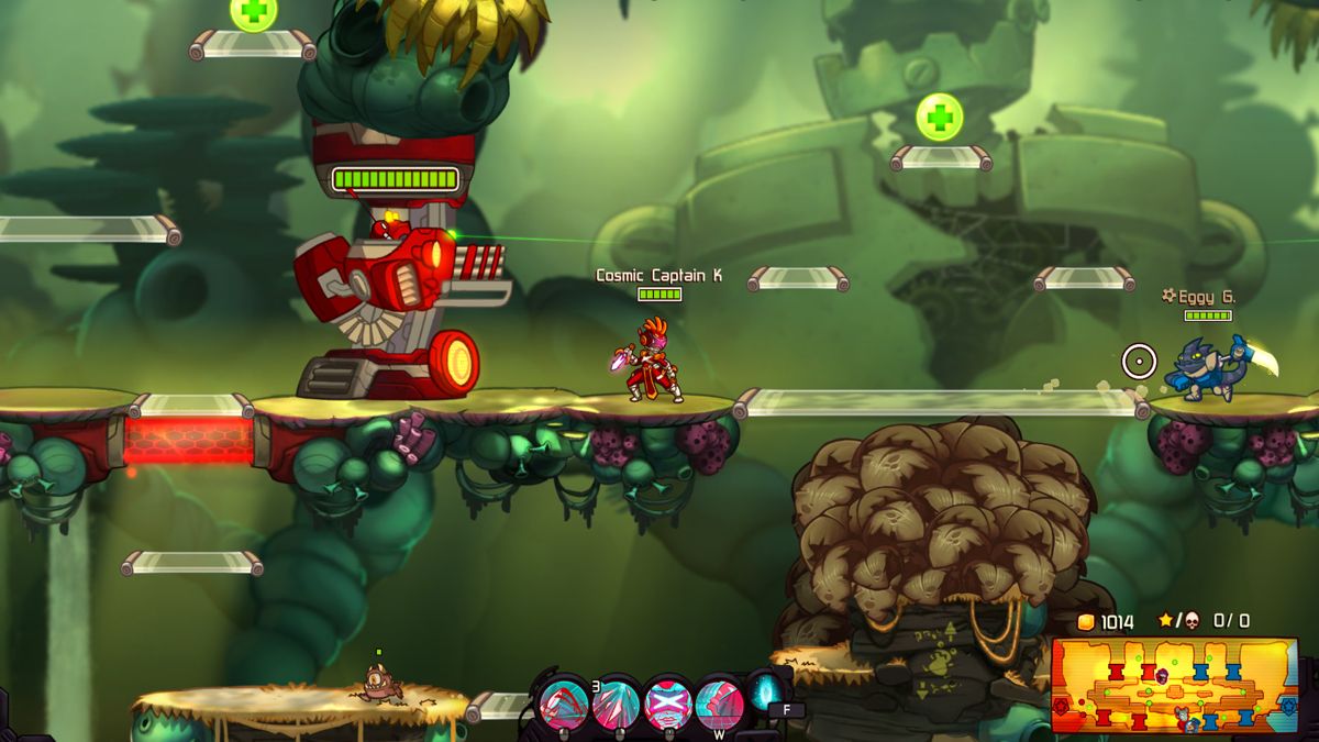 Awesomenauts: Cosmic Captain Ksenia Screenshot (Steam)