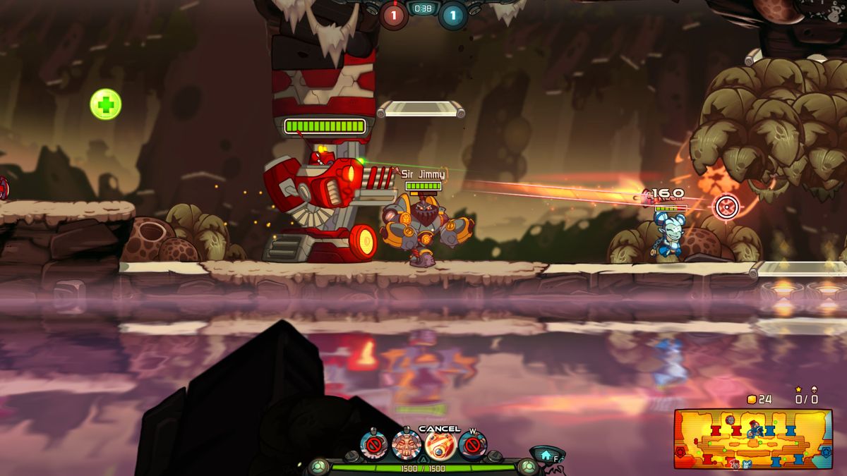 Awesomenauts: Sir Jimmy Lionheart Screenshot (Steam)