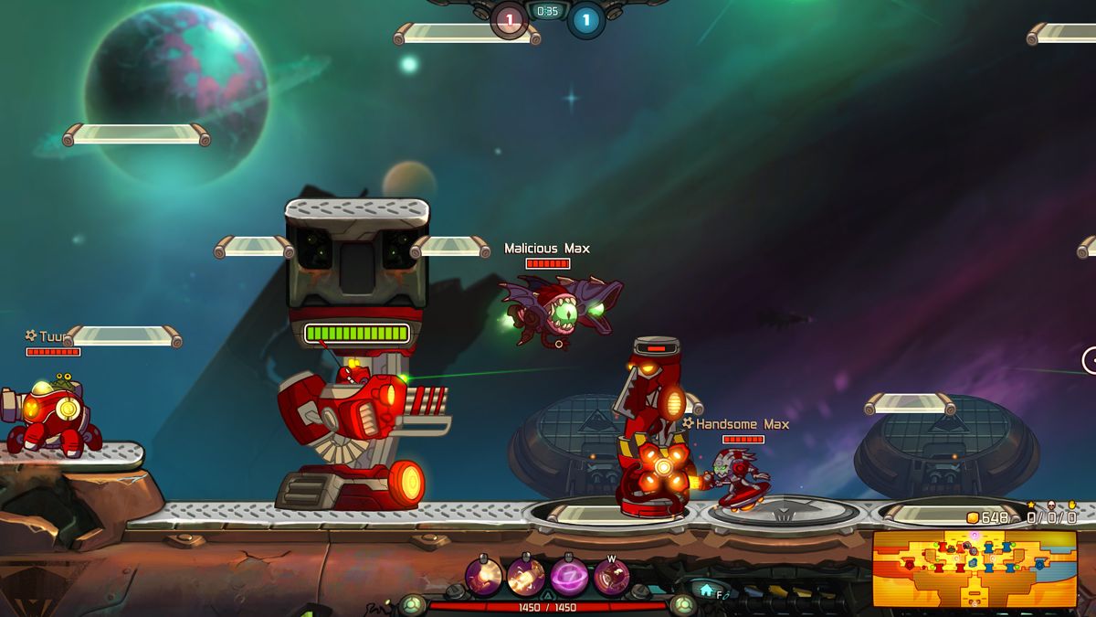 Awesomenauts: Malicious Max Screenshot (Steam)