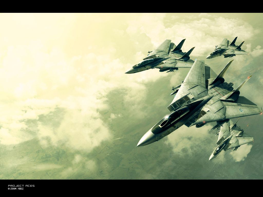 Ace Combat 5: The Unsung War Wallpaper (Official Website): 1024x768
