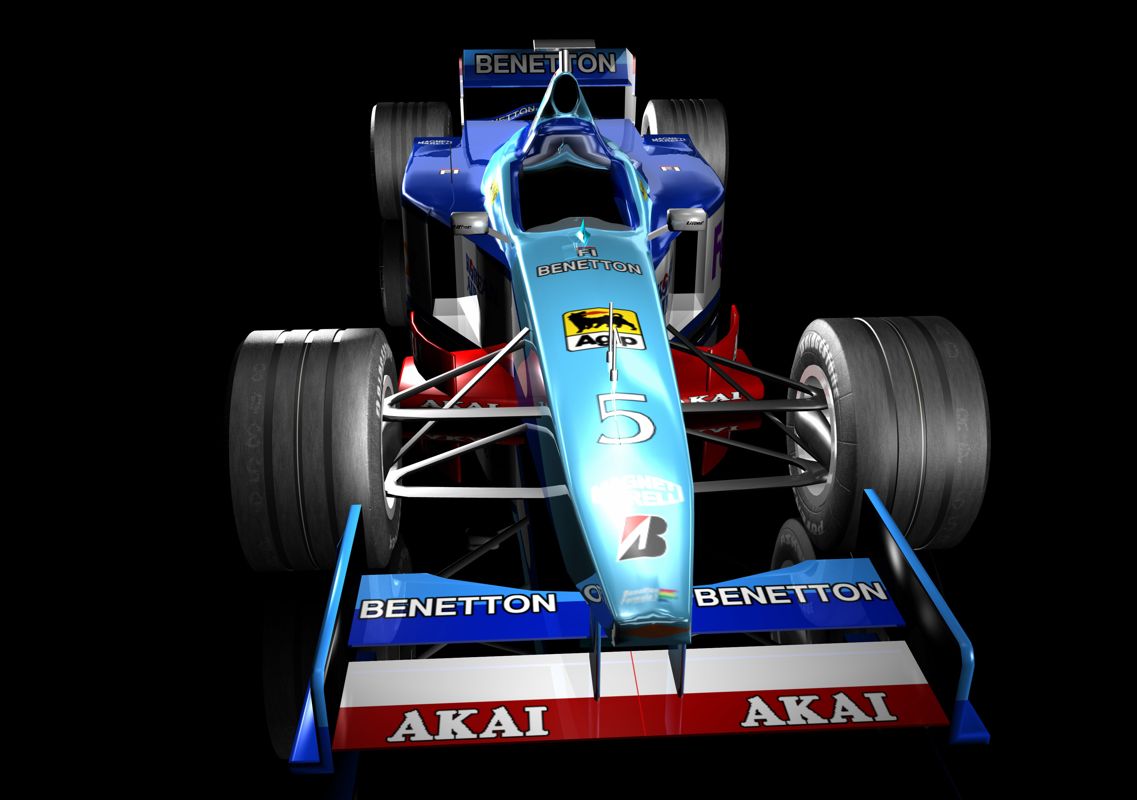 F1 World Grand Prix Render (SEGA Dreamcast Press Kit 2000): Benetton