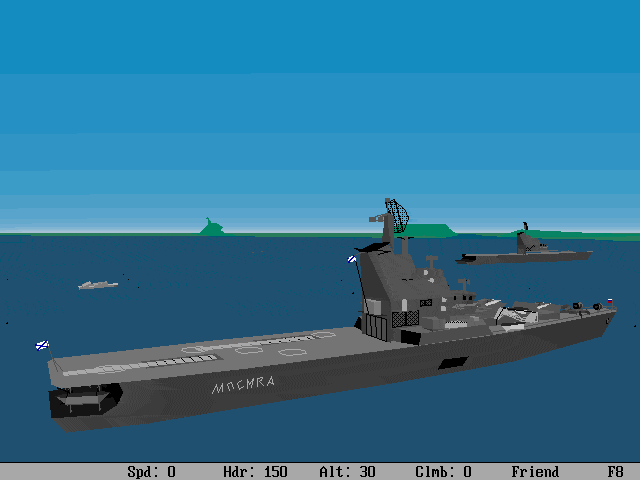Su-27 Flanker Screenshot (GamesDomain preview screenshots)