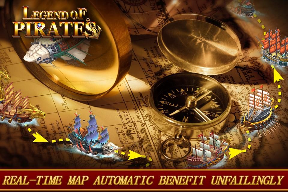 Legend of Pirates: Sailing Log Screenshot (Google Play)