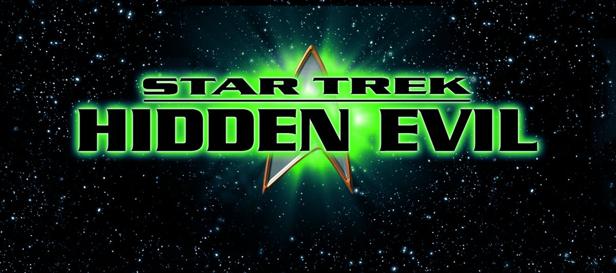 Star Trek: Hidden Evil Logo (Online Press Kit): Logo final box with stars