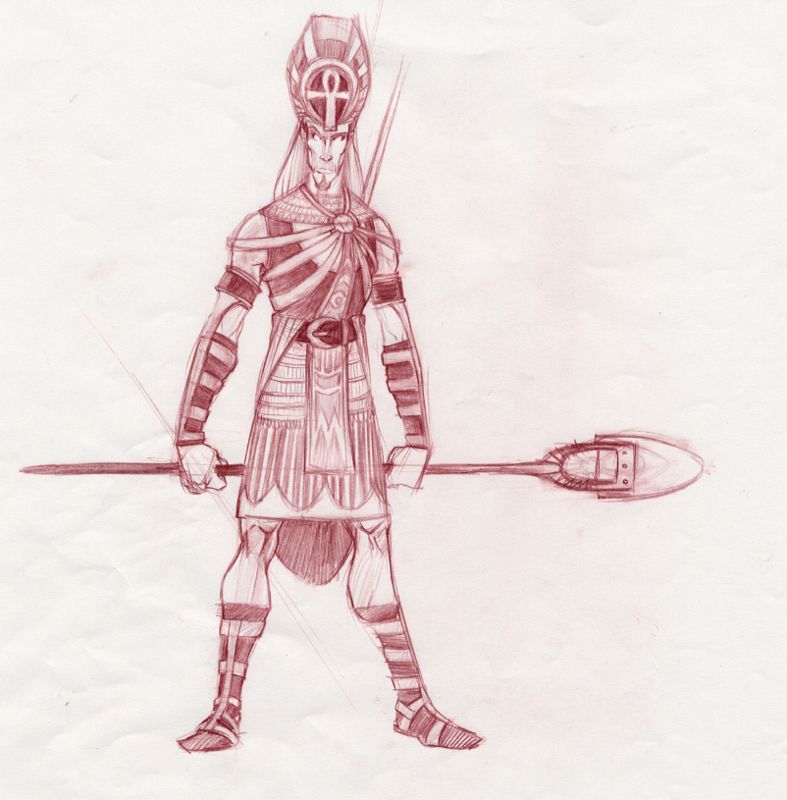 Age of Mythology Concept Art (Fan Site Kit): Hero