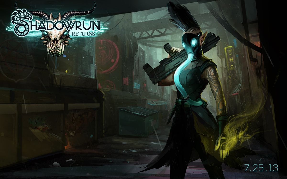 Shadowrun Returns Wallpaper (Official Website)