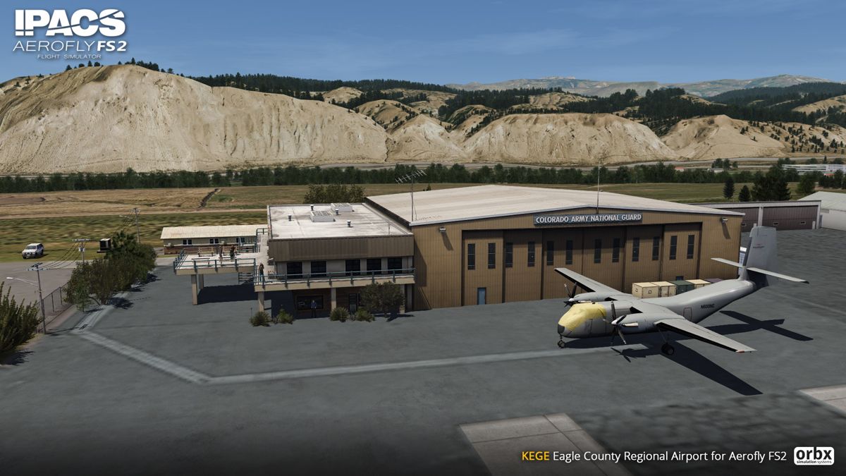 Aerofly FS 2 Flight Simulator: KEGE Eagle County Screenshot (Steam)
