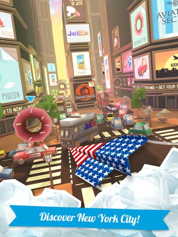 Jets: Papercraft Air-O-Batics Screenshot (iTunes Store)