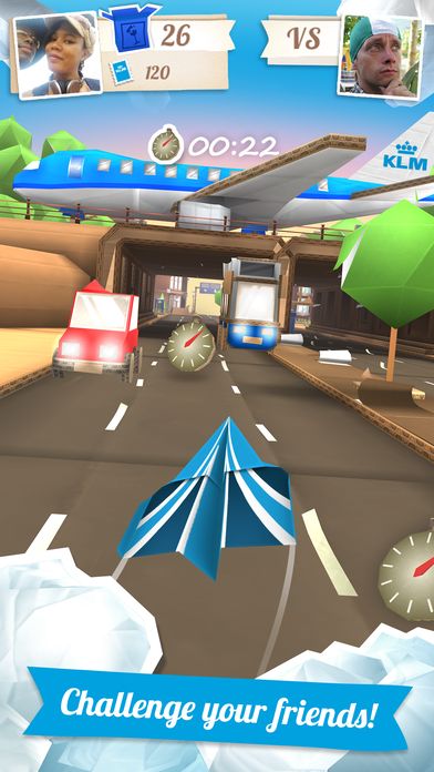 Jets: Papercraft Air-O-Batics Screenshot (iTunes Store)