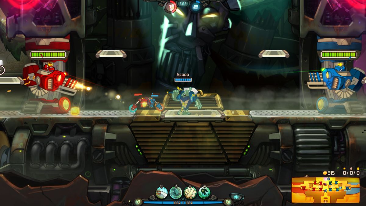 Awesomenauts: Scoop of Justice Screenshot (Steam)