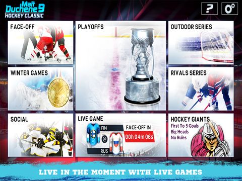 Matt Duchene's Hockey Classic Screenshot (iTunes Store)
