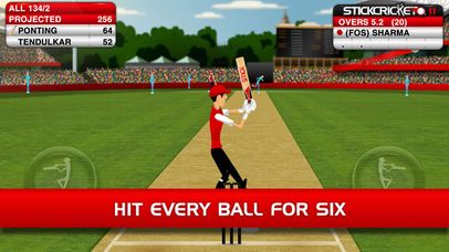 Stick Cricket Screenshot (iTunes Store)