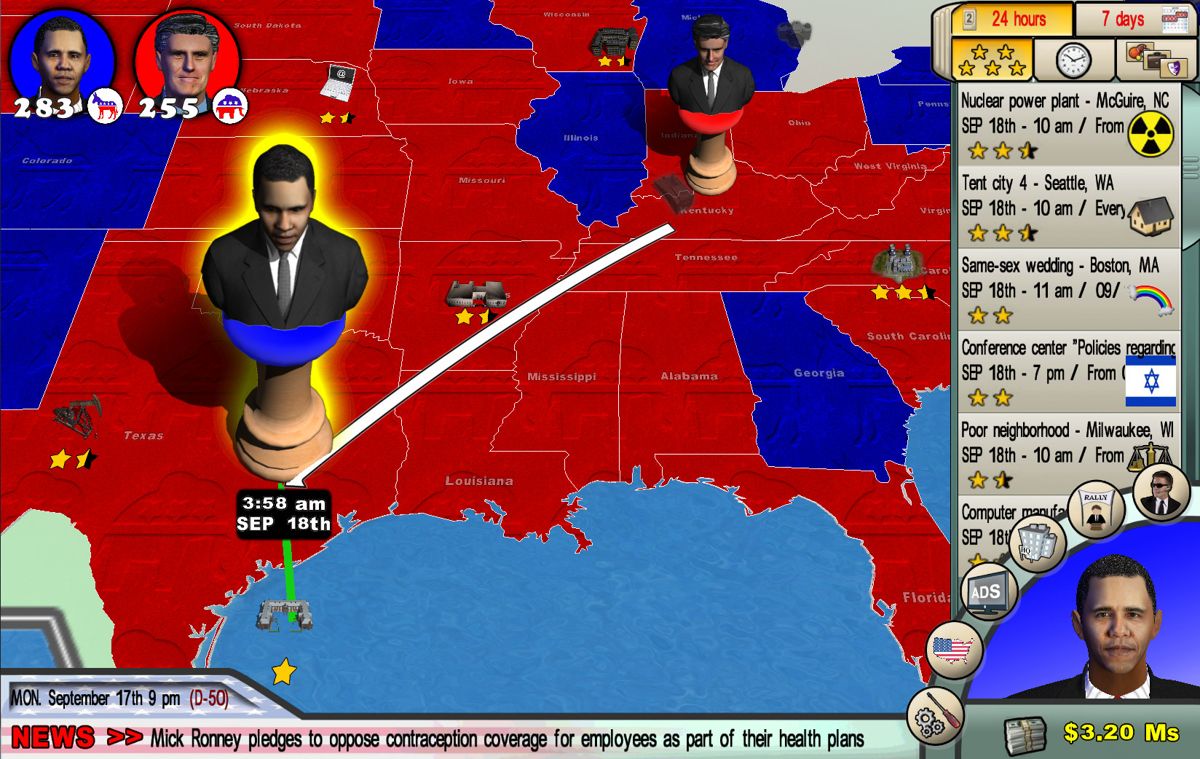 The Race for the White House Screenshot (Steam)
