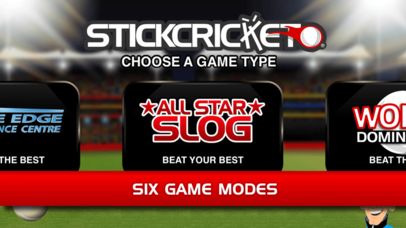 Stick Cricket Screenshot (iTunes Store)
