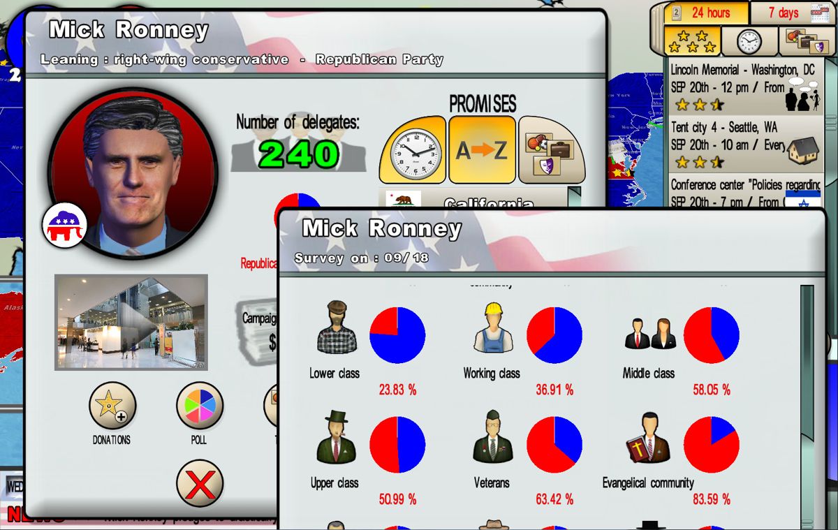 The Race for the White House Screenshot (Steam)