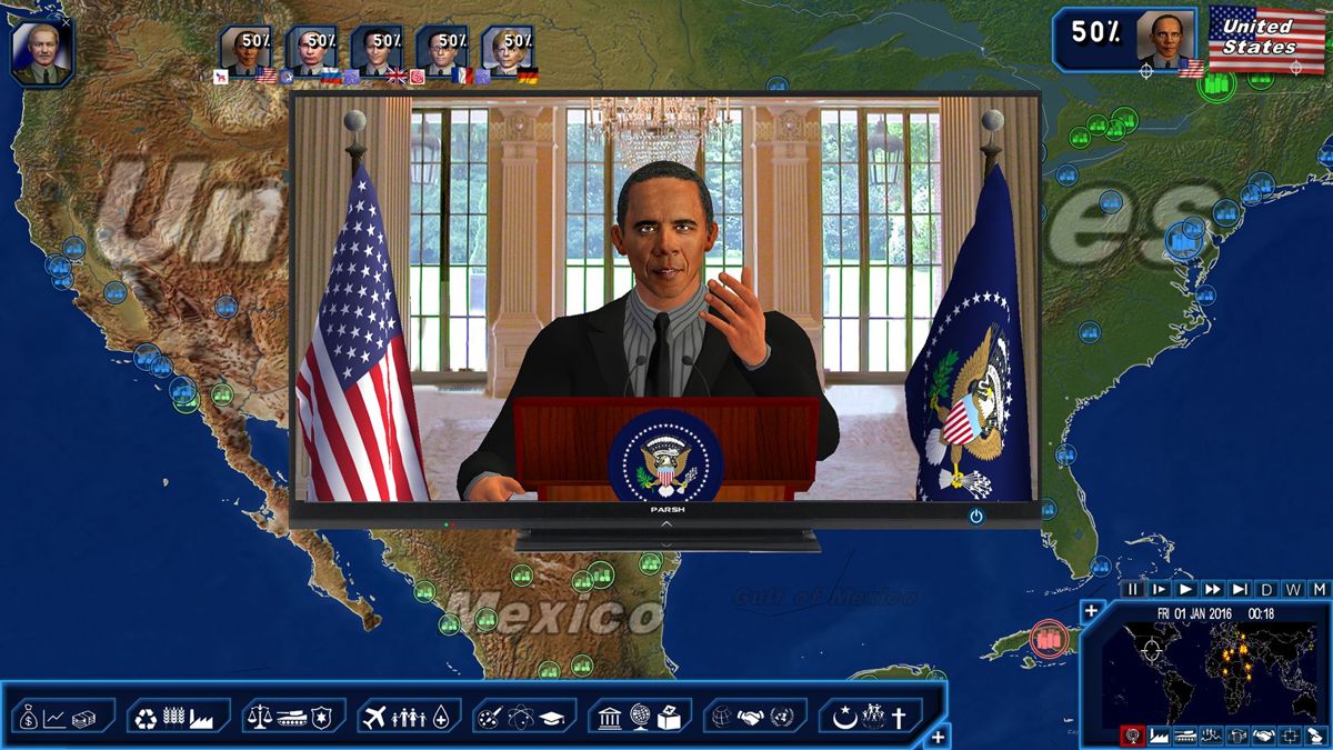 Power & Revolution: Geo-Political Simulator 4 Screenshot (Steam)