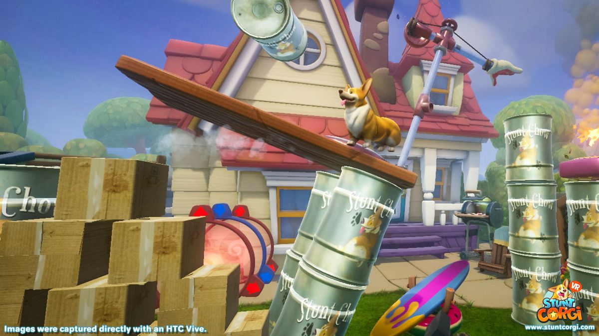 Stunt Corgi VR Screenshot (Steam)