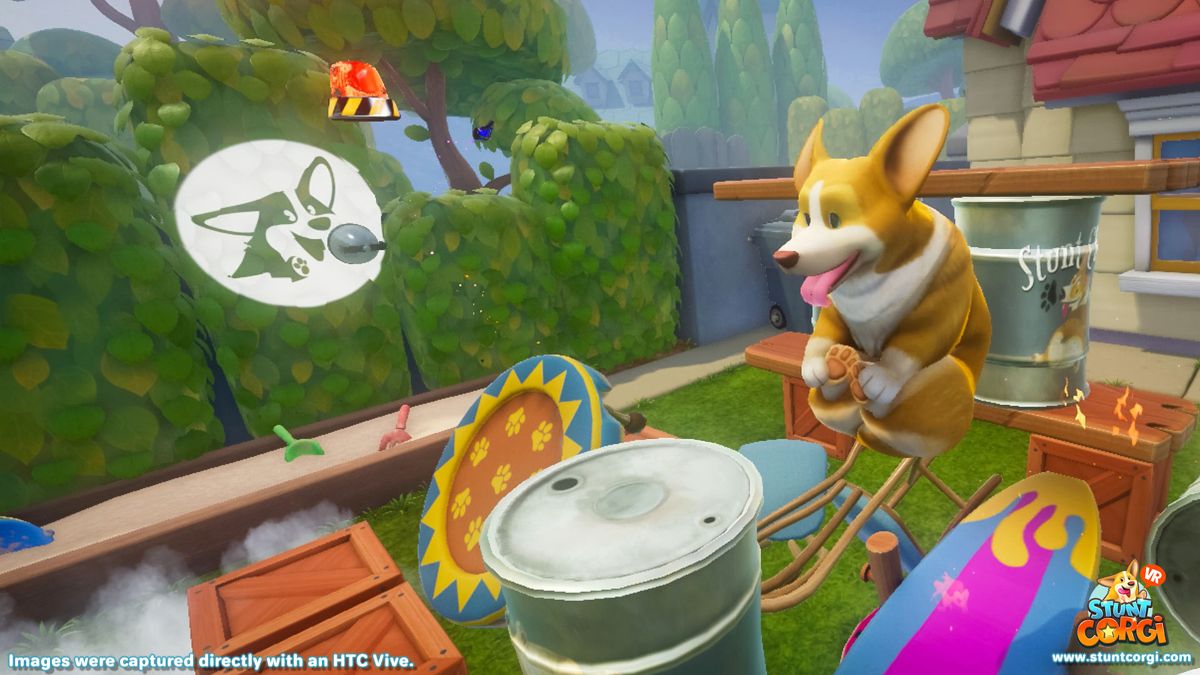 Stunt Corgi VR Screenshot (Steam)