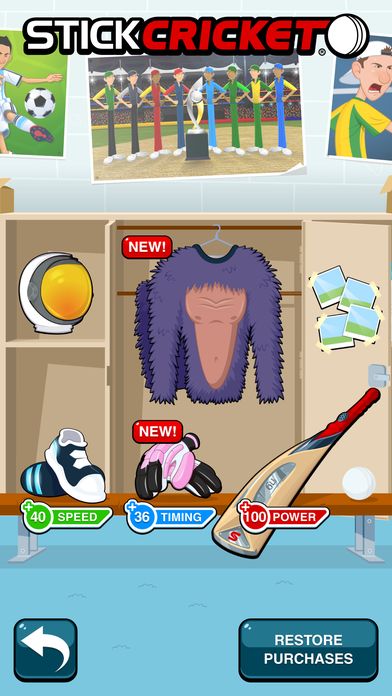 Stick Cricket 2 Screenshot (iTunes Store)