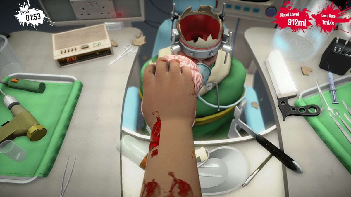 Surgeon Simulator: A&E - Anniversary Edition Screenshot (PlayStation.com)
