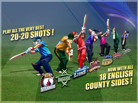 Real Cricket: English 20-20 Bash Screenshot (iTunes Store)
