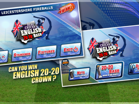 Real Cricket: English 20-20 Bash Screenshot (iTunes Store)
