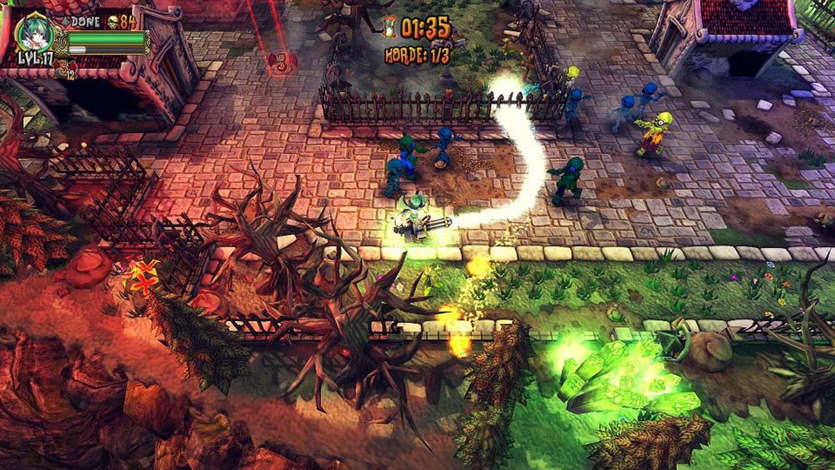 Demon's Crystals Screenshot (PlayStation.com)