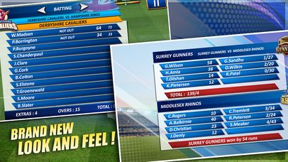 Real Cricket: English 20-20 Bash Screenshot (iTunes Store)