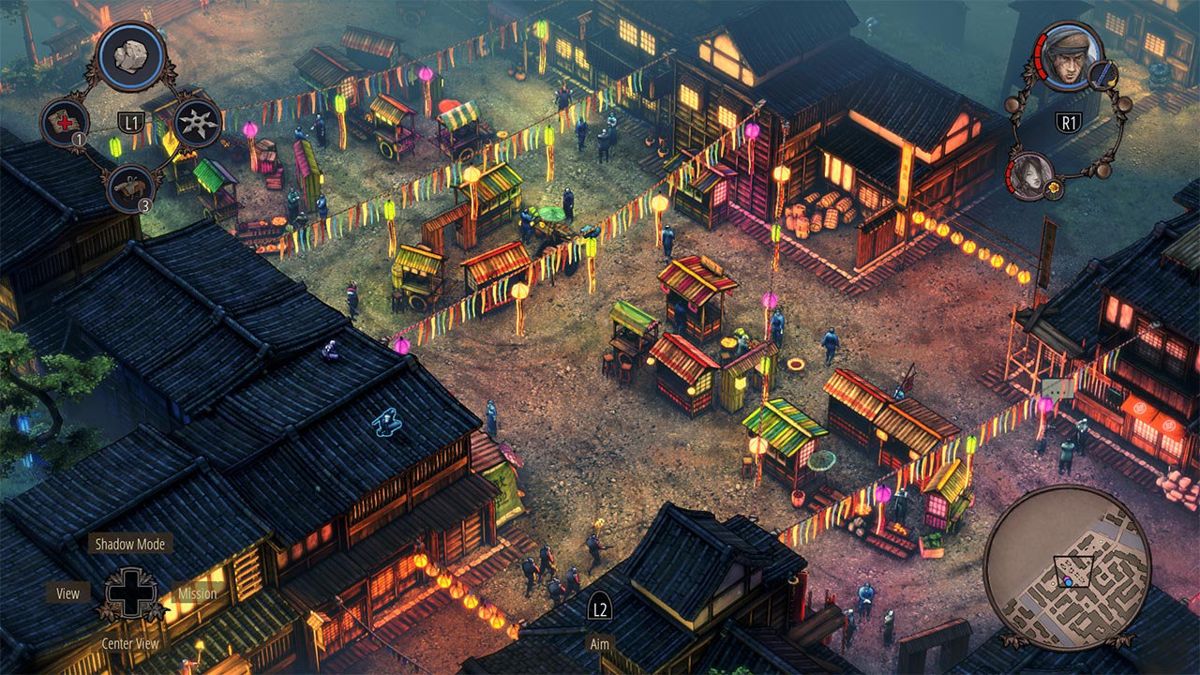 Shadow Tactics: Blades of the Shogun Screenshot (PlayStation.com)