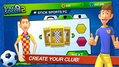 Stick Soccer 2 Screenshot (iTunes Store)