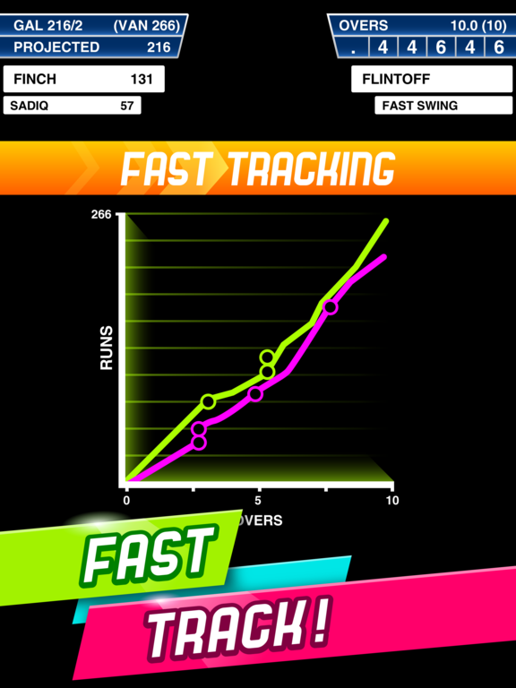 Stick Cricket: Super League Screenshot (iTunes Store)