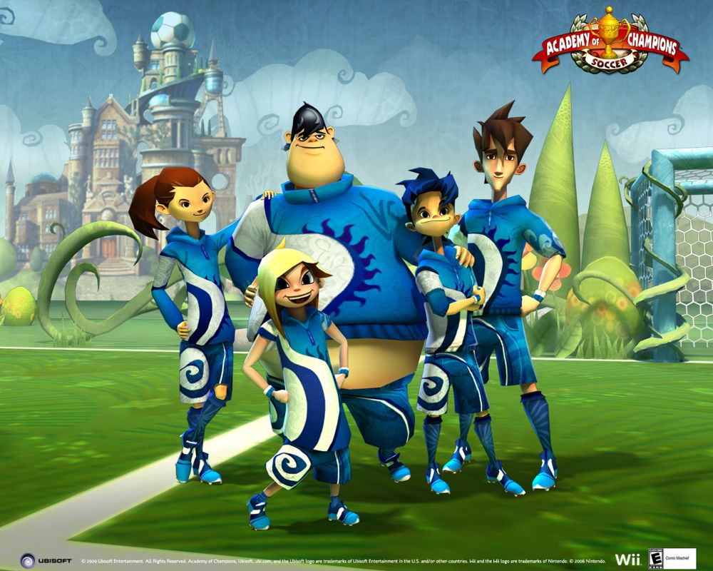 Academy of Champions: Soccer Wallpaper (Official website, 2009): Mighty Five