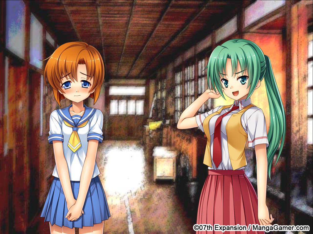 Higurashi When They Cry Ch1 Onikakushi Official Promotional Image Mobygames