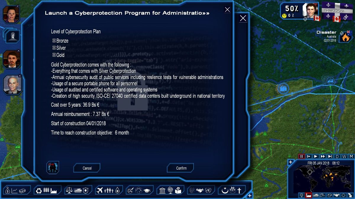 Power & Revolution: Geo-Political Simulator 4 - 2018 Edition Add-on Screenshot (Steam)
