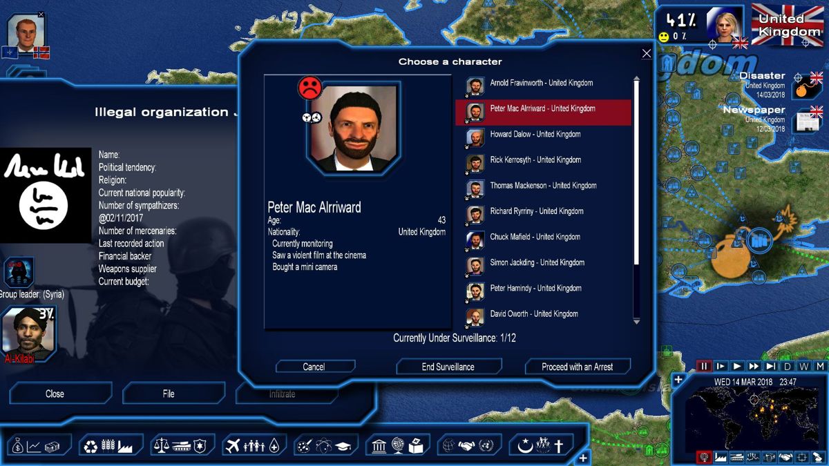 Power & Revolution: Geo-Political Simulator 4 - 2018 Edition Add-on Screenshot (Steam)