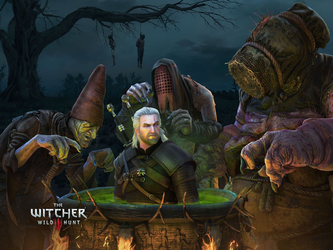 The Witcher 3: Wild Hunt Wallpaper (Official Web Site): 1600x1200 Halloween 2015