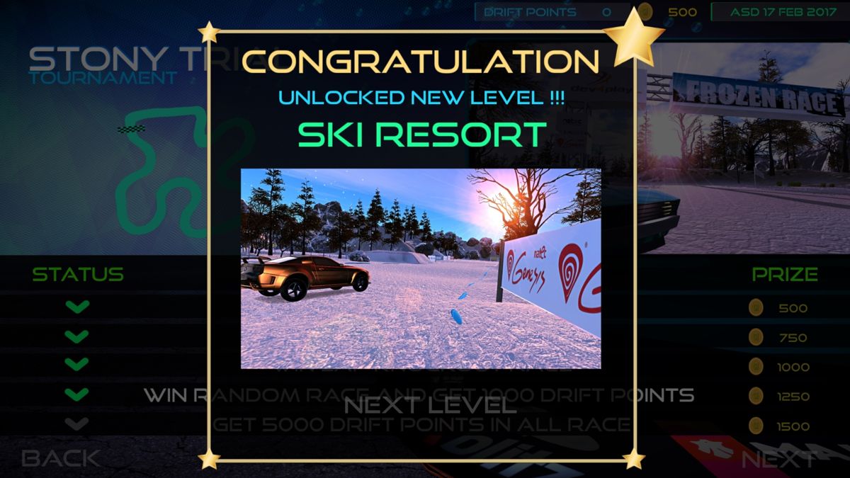 Frozen Drift Race Screenshot (Steam)